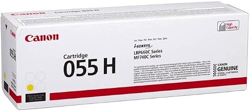 Canon,CO12472,Toner AA8Cartridge 055HY - gelb- hohe Reichweite bis zu 5900 Seite