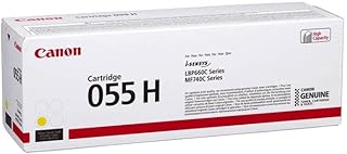 Canon 055 H - Haute capacité - Jaune - Originale - cartouche de Toner - Pour Color imageCLASS MF743, imageCLASS LBP664, MF745, i-SENSYS LBP664, MF742, MF744, MF746, Yellow, One Size, CO12472