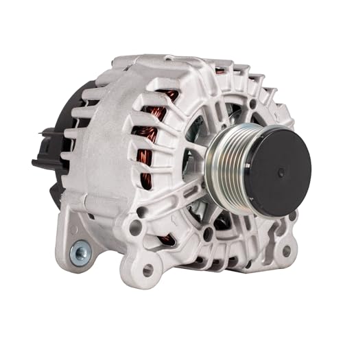 SANKAKU Alternator Compatible with Audi A1 2.0 TDi/Sportback 09.2011-04.2015, with VW Touran 1.6/TDi 05.2010-05.2015/2.0/TDi 11.2010-05.2015, Replace TG14C057 11703, 12V 140Amp 6-Groove Pulley