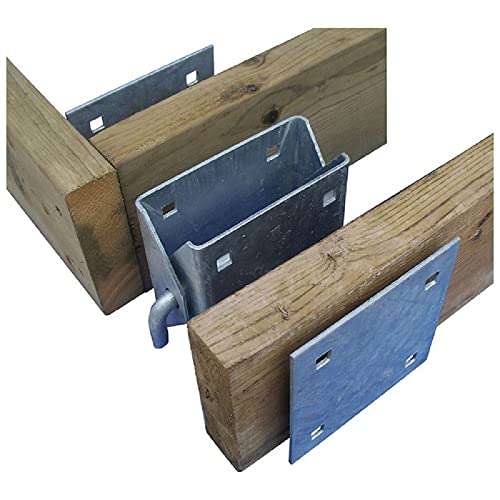 Dock Edge Howell Dock Hardware Stationary Connector Kit with 2 Connectors and 2 Backer Plates by Dock Edge - Image 2
