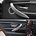 CHUANGHUI Car Door Handle for BMW 3 4 Series 3GT F34 F36 F30 2013-2018 Interior Door Handles Replace Cover Car Door Handle 320i 328i 330i 335i 340i (Silver)
