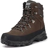 YUETU Men’s Water-Resistant Trail Hiking Boots Nubuck...