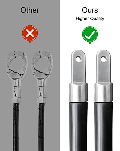 Image of ATV Motorcycle Mud Strap, Universal 7 /8-11 /8 Inch ATV Motorcycle Mud Grab Strap Fit for Sportsman Outlander Can-Am Renegade Polaris Honda Foreman Fourtrax Rancher