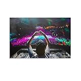 DAXXIN DJ Avicii Canvas Poster Wall Decorative Art Painting Living Room Bedroom Decoration Gift Unframe-style12x18inch(30x45cm)