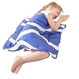 ROKDUK Kids Weighted Lap Pads for Dog Pet Throw Blanket Toddler 17x22in 2 lbs. 100% Oeko-Tex Natural...