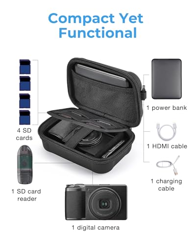 Funda impermeable para cámaras digitales ligera y portátil miniatura 4