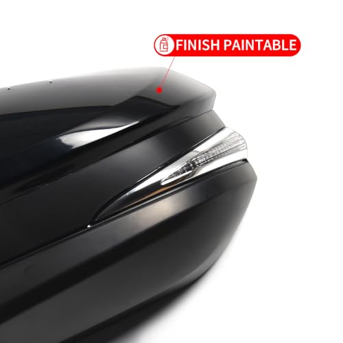 Marretoo for Toyota RAV4 2013 2014 2015 Side Mirror Assembly Driver Side BLACK 8 Pins for Toyota RAV4 Accessories |POWER+HEAT+Turn Signal +BSM Replaces TO1320311(LH) by Marretoo - Used condition - Image 5