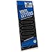Duro Decal 3220K Permanent Adhesive Vinyl Letters: 6" Gothic Black