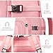 YGSNTG Travel Backpack for Women, 52L Carry On Backpack, Extra Large Expandable Travel Bag, 18.4 Inch TSA Flight Approved Luggage Personal Item Size with USB, Teacher Business Daypack, Pink