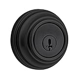 Kwikset 985 514 SMT RCAL RCS 985S-S Double Cylinder Deadbolt Featuring SmartKey, Iron Black