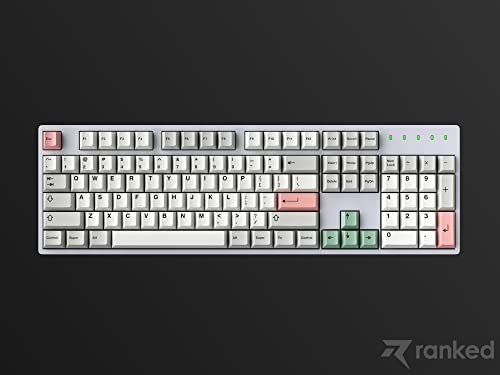 Image of Ranked Dye Sublimation Premium Keycap Set | 1.45 mm Thick PBT | Cherry Profile for Custom Mechanical Keyboard (9009, 169 Keys)