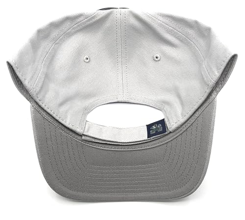 Gorra clásica logo Notre Dame ajustable bordado gris miniatura 2