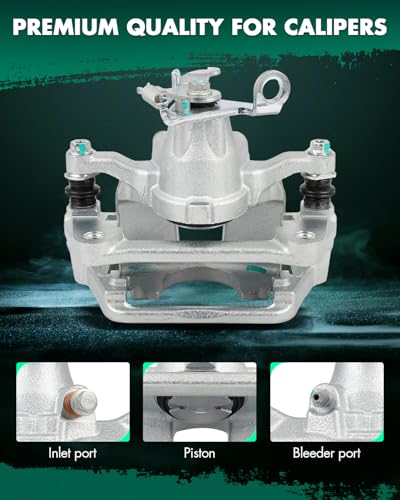 Image of SCITOO Rear Left Brake Caliper With Bracket 18B5465 Compatible For Dodge For Journey 2012-2020