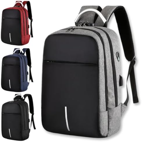 Mochila Executiva Impermeável Unissex C/Cadeado + Porta USB Para ...