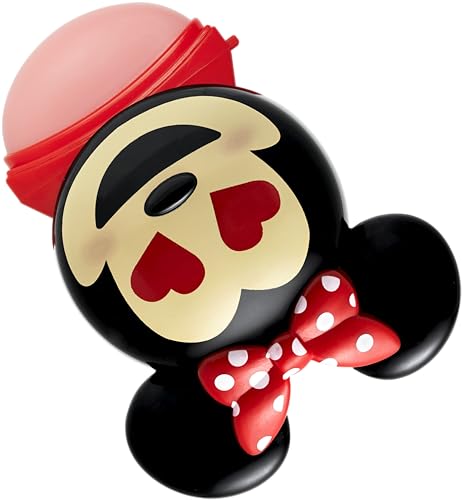 Lip Smacker Disney Minnie Mouse Emoji Lip Balm, Strawberry Lemonade Flavored, Clear, For Kids