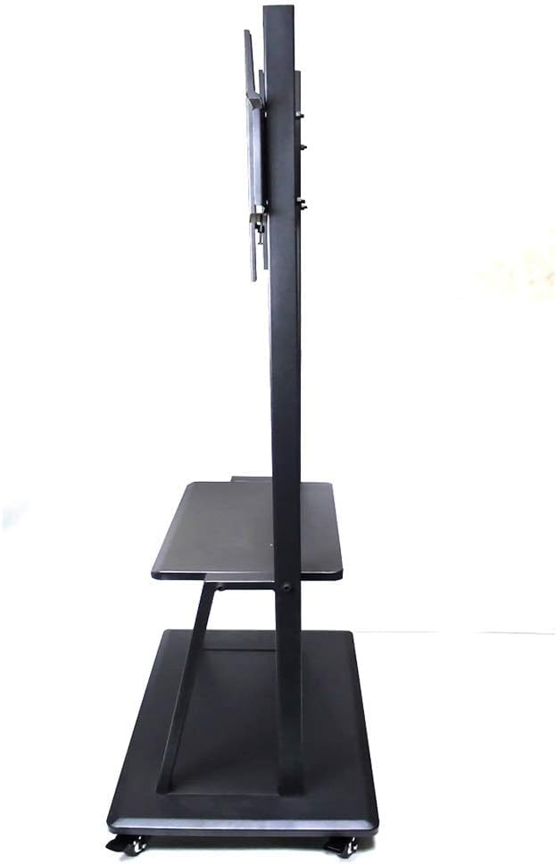 Soporte móvil ajustable para TV con ruedas miniatura 4