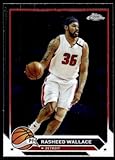 2023-24 Topps Chrome #19 Rasheed Wallace Detroit Basketball Card - Sportscard Superstore