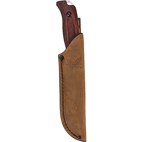 Benchmade - Saddle Mountain Skinner 15001-2 Knife, Drop-Point, Stabilized Wood Handle