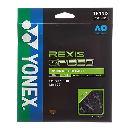 Corda Raquete RexIs Speed 16L 1.25mm Set Preto MPOWER