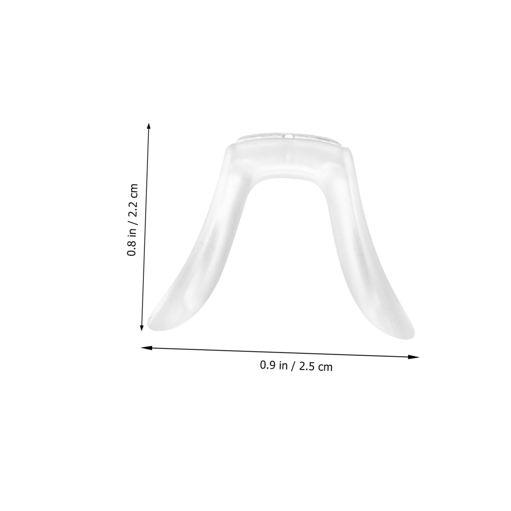 12piezas Almohadillas Nasales Para Gafas De Antideslizantes Reemplazo Cómodo Y Accesorios Para Gafas De Sol Y Lectura Para Nariz