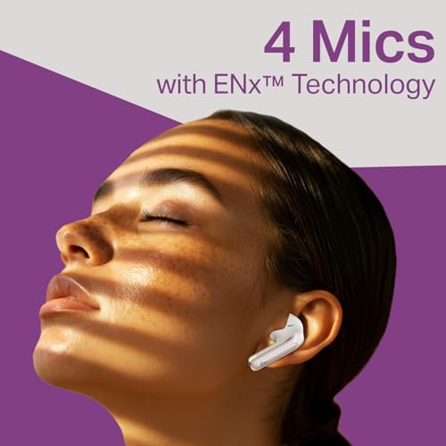 Image of Boat Airdopes 219, 4Mics ENx, 40H Battery, Best in Segment for Calling, Stream Ad Free Music via App Support, Bluetooth Earbuds, TWS Ear Buds Wireless Earphones with mic (Ivory Mist)