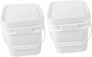 漆塗り桶　蓋付き Amazon｜Healvian 塗料 バケツ 蓋付き 2 ガロン 白