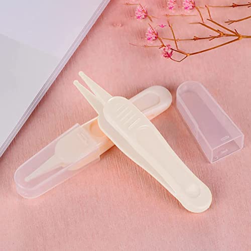 Image of GSHLLO 6 Pcs Baby Nasal Tweezers Nose Cleaning Tweezers Infant Booger Pickers Removers Ear Cleaning Clips Care Tools for Baby