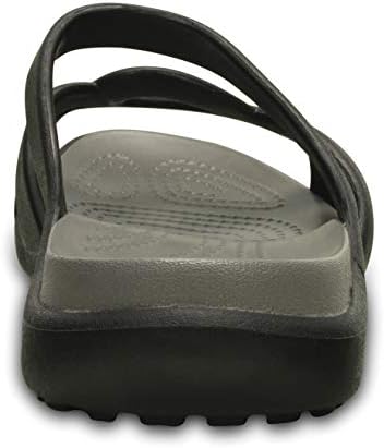 Crocs Men's On The Clock Work Sneakers, Slip Resistant Shoes, Triple Black, 12 | Image 2