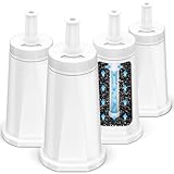 4 Pack Replacement Water Filter for Breville Barista Touch Espresso Machine BES880 BES881, Barista Pro BES878, Oracle Touch BES990, Oracle BES980, Dual Boiler BES920 Bambino ClaroSwiss Sage by Vifect