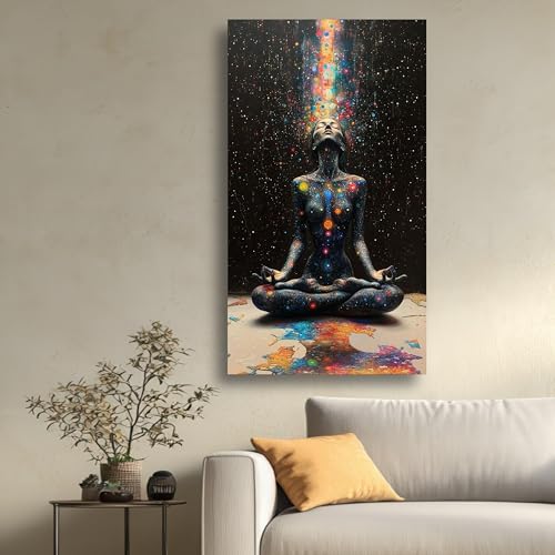 Décoration murale abstraite univers pour libérer le stress