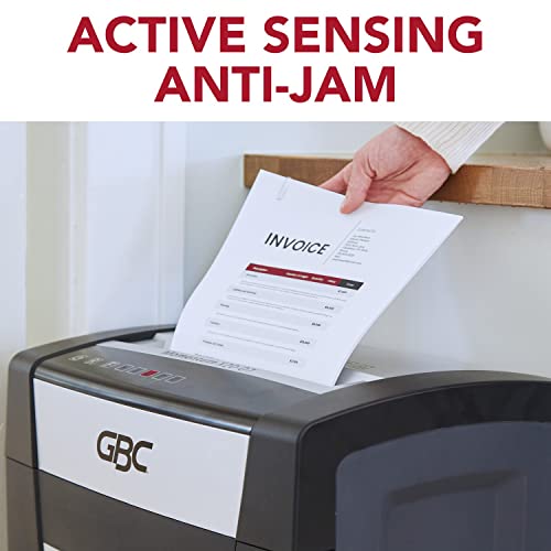Gbc Paper Shredder, 20 Sheet Capacity, Micro-Cut, P-4 Level Security, Anti-Jam, Momentum X20-07 (Wsm177001) #TOP2