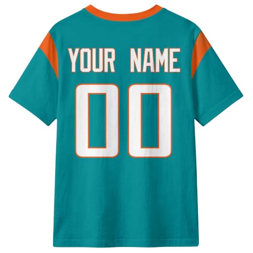 Image of T-Shirt Custom Crewneck Short Sleeve for Men Gifts | Custom T-Shirt Personalized Name and Number