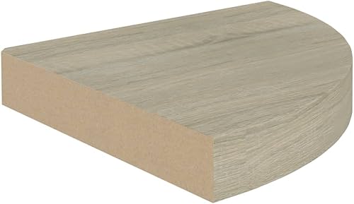 Miniatura 5 de Estantes de esquina flotantes, 2 piezas, estante de exhibición montado en la pared, estantes flotantes montados en la pared, estantes de