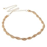 Retro charmante Damen Kleid Gürtel Gürtel Gürtel