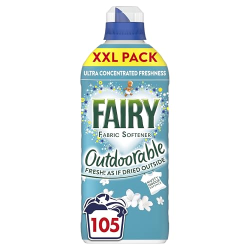 Fairy Outdoorable Fabric Softener Ultra Concentrated Freshness for Sensitive Skin 105 Washes 1.47L