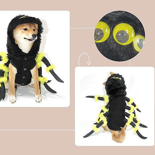 Halloween para cães,Engraçado fantasia aranha Halloween para cães | Suprimentos cosplay Halloween re