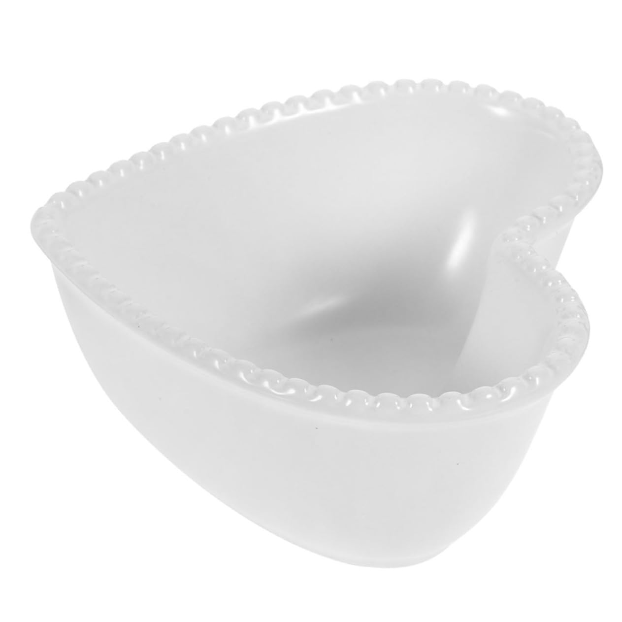 szt. Miska na sałatkę w kształcie serca Miska na owoce Pojemniki w kształcie serca Miski deserowe Sztućce Miska Kuchenna miska ceramiczna Miska w kształcie serca Różowa ceramika Miłość Dziecko Miska