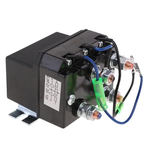 Électrovanne et relais démarreur solénoïde premium 12V 200A renforcé