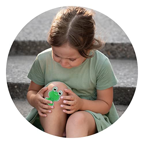 Mini Bolsa Em Gel Térmica Quente E Fria Compressa Em Formato De Sapinho Para Cólica De Bebês E Machu