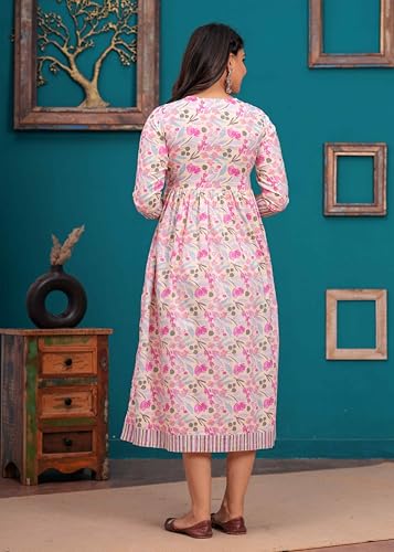 Image of Jikonet Women's Maternity Kurti for Feeding Zippers (VJK)