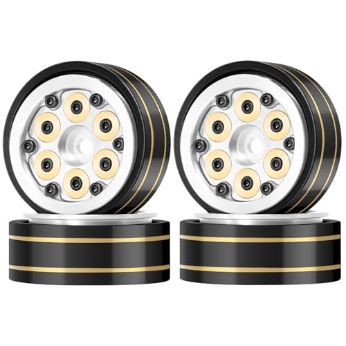Contrepoids pour Axial SCX24 TRX4M roues Beadlock OGRC 1.0 Plus argent contre le manque de grip