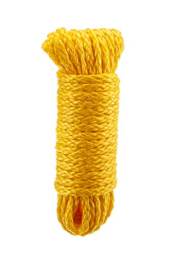 Attwood 117102 Hollow Braided Polypropylene General Purpose Rope (1/4Inch X 40Feet), One Size #TOP2