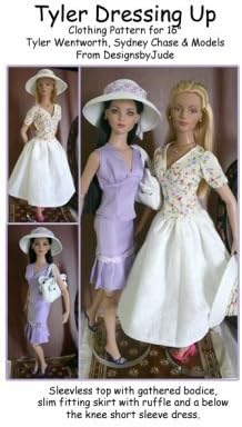 Dressing Up Printed Sewing Pattern for 16" Tyler Wentworth