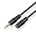TNP 3.5mm Mono Extension (25FT) - 12V Trigger, IR Infrared Sensor Receiver Extension Extender, 3.5mm 1/8" TS Monaural Mini Mono Audio Plug Jack Connector Male to Female Cable Wire Cord