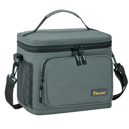 BALEINE Insulated Lunch Bag for Men Women, 22 Can Leakproof Cooler Bag