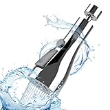 💦【Material de Alta Calidad】: el cuerpo principal del ahorrador grifo está hecho de material ABS, la superficie está galvanizada con diamante de cristal, anticaída y resistente al desgaste, el adaptador 360 está hecho de latón grueso, a prueba de explosiones y agua- prueba, y la boquilla del dosificador grifo cocina está hecha de material de silicona, suave y fácil de limpiar, presentamos juntas de anillo de silicona, buen sellado para mantener su grifo alejado de fugas.