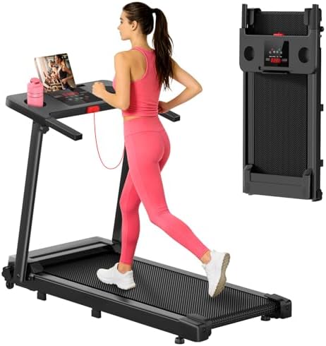 Walking Pad Treadmill, Foldable Small Treadmill for Home Office, ...