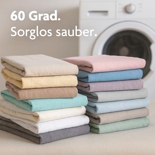 Julius Zöllner Jersey Spannbettlaken für Baby- & Kinderbett, 100% Jersey-Baumwolle, OEKO-TEX Standard 100 zertifiziert… – Ansicht 4