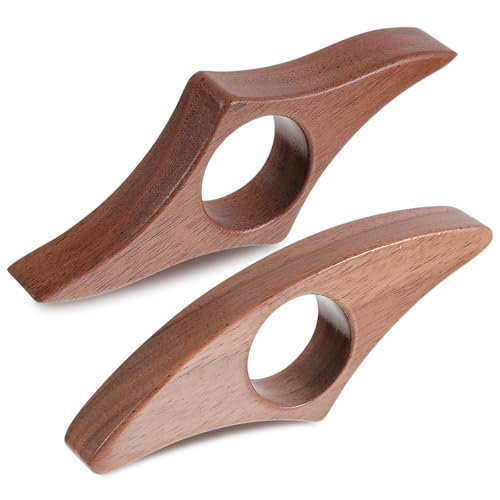 2 Stück Buchseitenhalter Daumen Natur Walnuss Buchseitenhalter Handgemachtes Lesezeichen Holz Lesen Zubehör Für Buchliebhaber Leseratten Und Lehrer