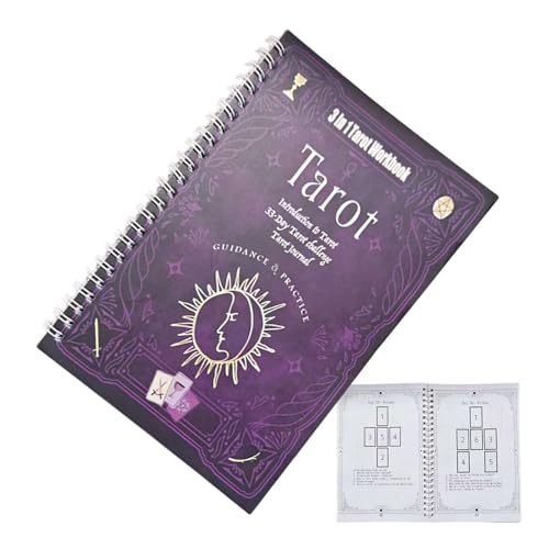 Jlobnyiun Libros De Tarot Manual Portátil De Instrucciones Detalladas
